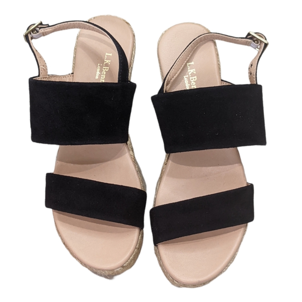 NWOT LK Bennett Cona Espadrille Sandals 36 B